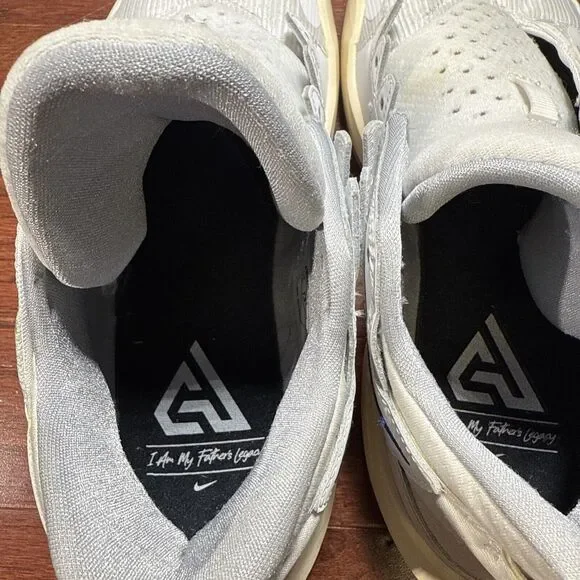 NIKE ZOOM FREAK 2 ID WHITE BLUE BASKETBALL SHOES CW0619-991 AMERICAN FLAG 8.5 - Picture 11 of 14